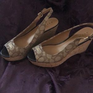 Coach Wedge Heels